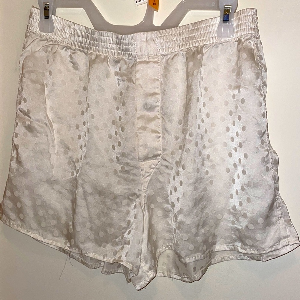 Perry Ellis pajama shorts- 100% silk